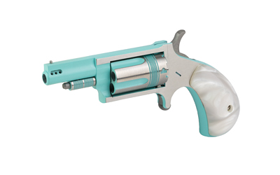 NAA22M-PB_3.jpg NAA MINI REV IRIS 22WMR 5RD TURQ/SLV