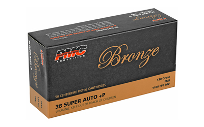 PMC38SA_2.jpg PMC BRNZ 38SUPER +P 130 FMJ 50/1000