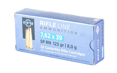 PPU 7.62X39 SP 123GR 20/1000