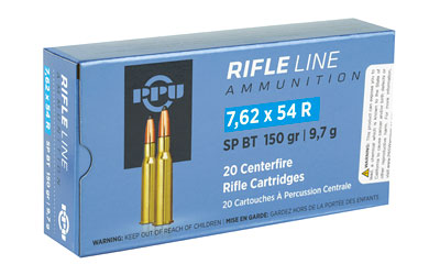 PPU 7.62X54R SP 150GR 20/200
