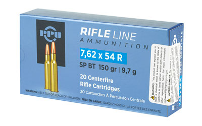 PPU 7.62X54R SP 150GR 20/200