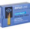 PPU 8MM MAUSER FMJ 198GR 20/200