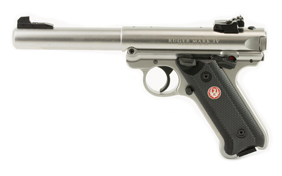 RUG40103_1.jpg RUGER MRK IV TRGT 22LR 5.5" 10RD STN