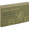 S&B 308WIN 147GR FMJ 20/500