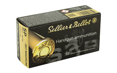 S&B 357MAG 158GR SP 50/1000
