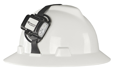 STRMLGHT SL-SIDESADDLE HARD HAT BLK