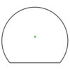 TRIJICON SRO 2.5 MOA GREEN DOT COY