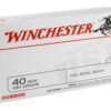 WIN USA 40SW 180GR FMJ 50/500