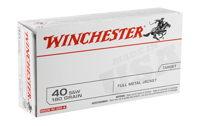 WIN USA 40SW 180GR FMJ 50/500