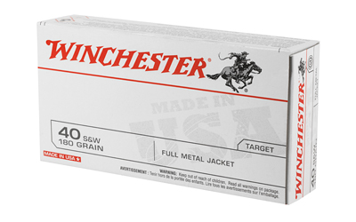 WIN USA 40SW 180GR FMJ 50/500