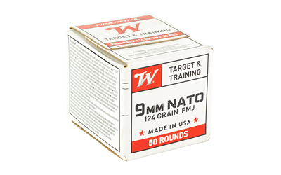WIN USA 9MM NATO 124GR FMJ 50/1000