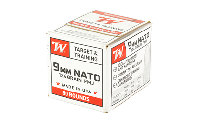 WIN USA 9MM NATO 124GR FMJ 50/1000