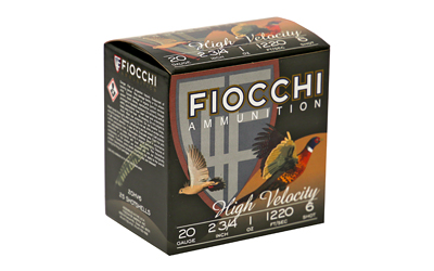 FIOCCHI HV LD 20GA 2.75" #6 25/250