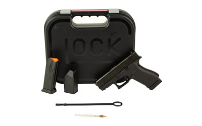 GLOCK 43X 9MM 15RD BLK FRONT RAIL