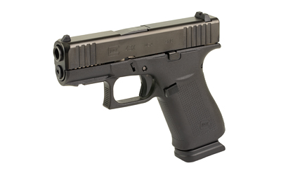 GLOCK 43X 9MM 15RD BLK FRONT RAIL