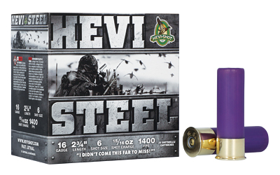 HEVI-STEEL 16GA 2.75" 15/16OZ #6