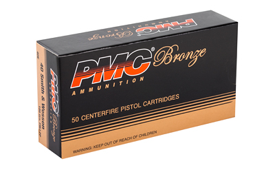 PMC BRNZ 40SW 180GR FMJ FP 50/1000