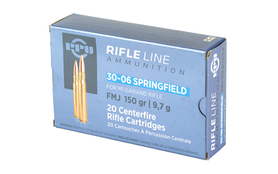 PPU 30-06 SPRING 150G FMJ 20/200