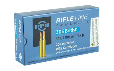 PPU 303 BRITISH SP 180GR 20/200