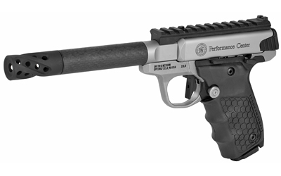 S&W PC VICTORY 22LR 6" 10RD CARBON