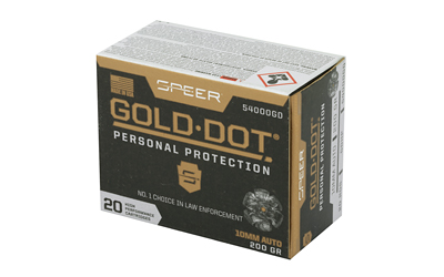 CCI54000GD_3.jpg SPR GOLD DOT 10MM 200GR HP 20/200
