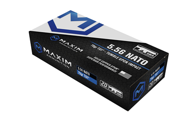 MAXIM 5.56NATO 70GR TUI SBA 25/625
