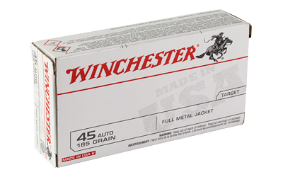 WIN USA TRGT 45AUTO 185GR FMJ 50/500