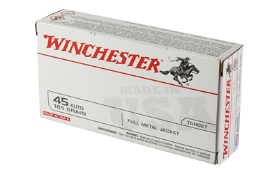 WIN USA TRGT 45AUTO 185GR FMJ 50/500